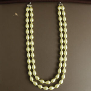 Raeha Shell Pearl 2 Layer Neckpiece