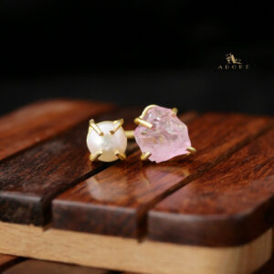 Eza Dyed Stone Plus Pearl Ring