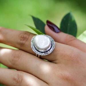 Navneetha Baroque Ring