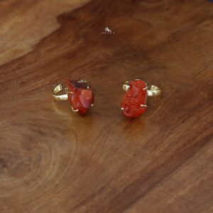 Zivara Raw Stone Claw Ring